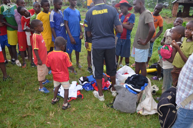 Players are distributed training materials